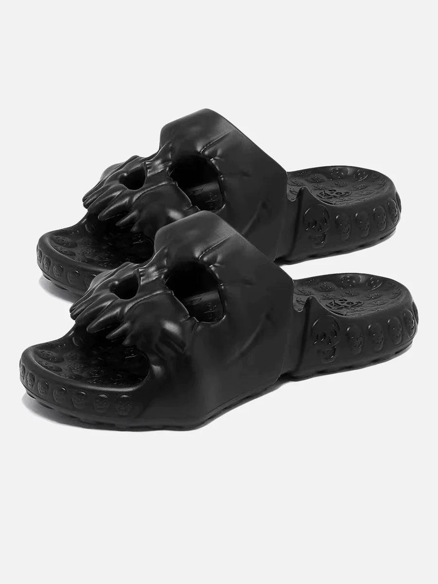 American Hip-Hop Personality Thick Bottom Non-Slip EVA Slippers