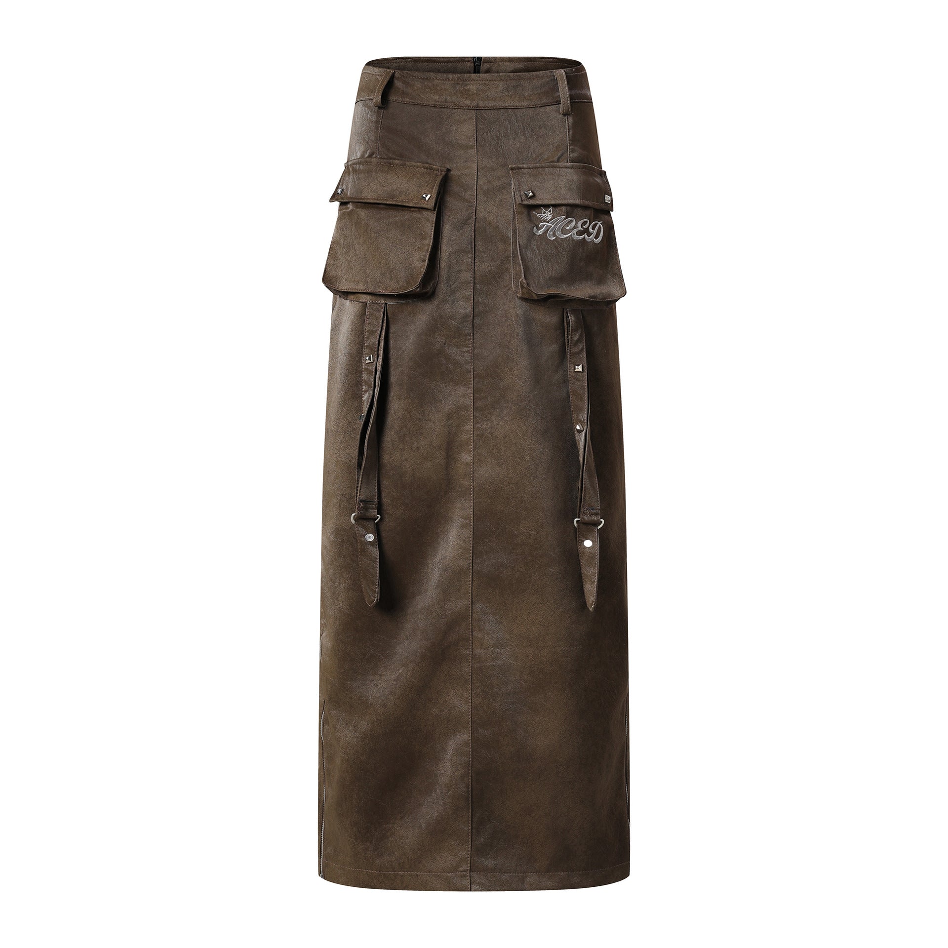 Zwoyren Statement Pocket Maxi Skirt