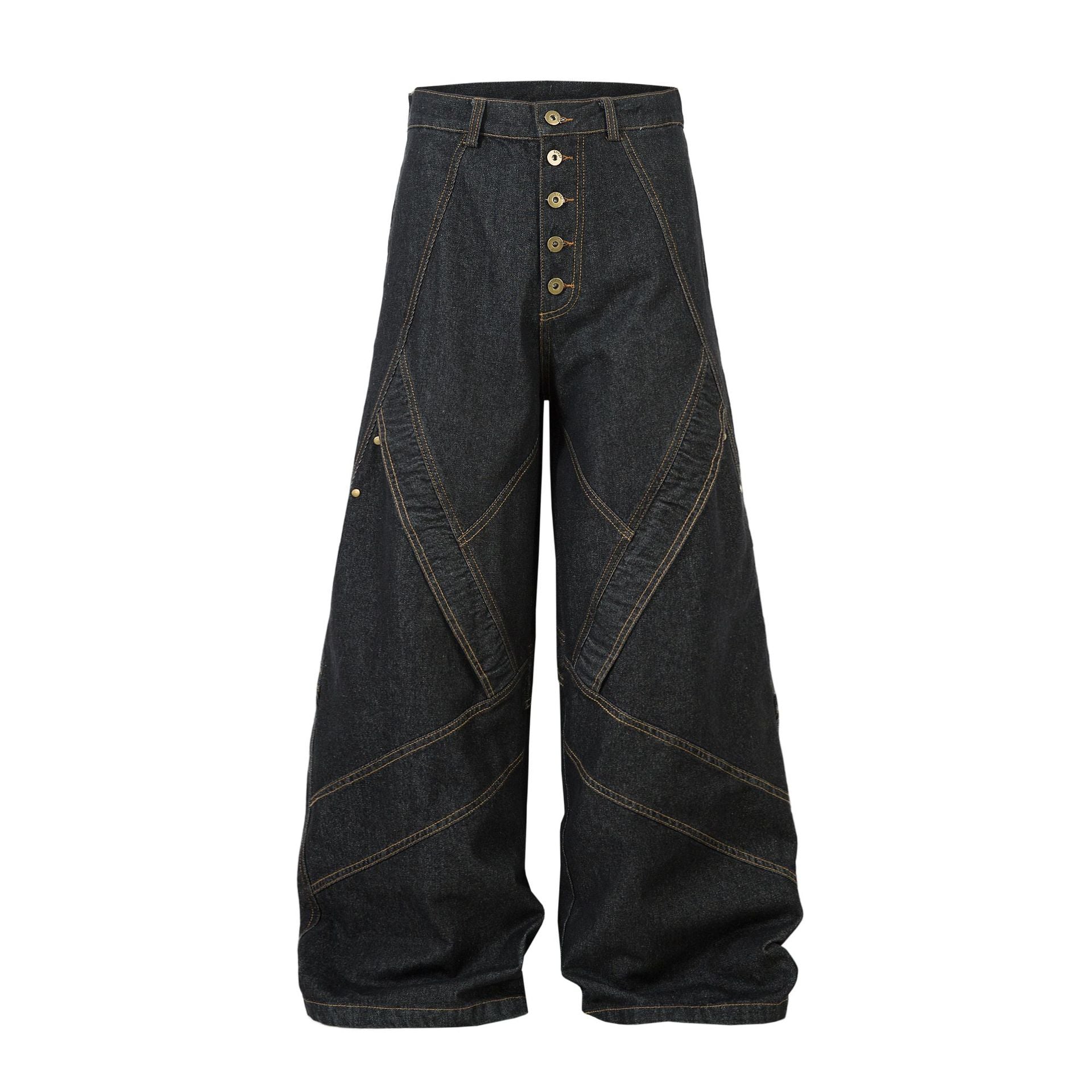Zwoyren Deconstructive Raw Jeans
