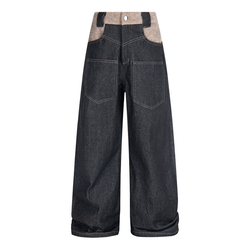 Zwoyren Patchwork Jeans