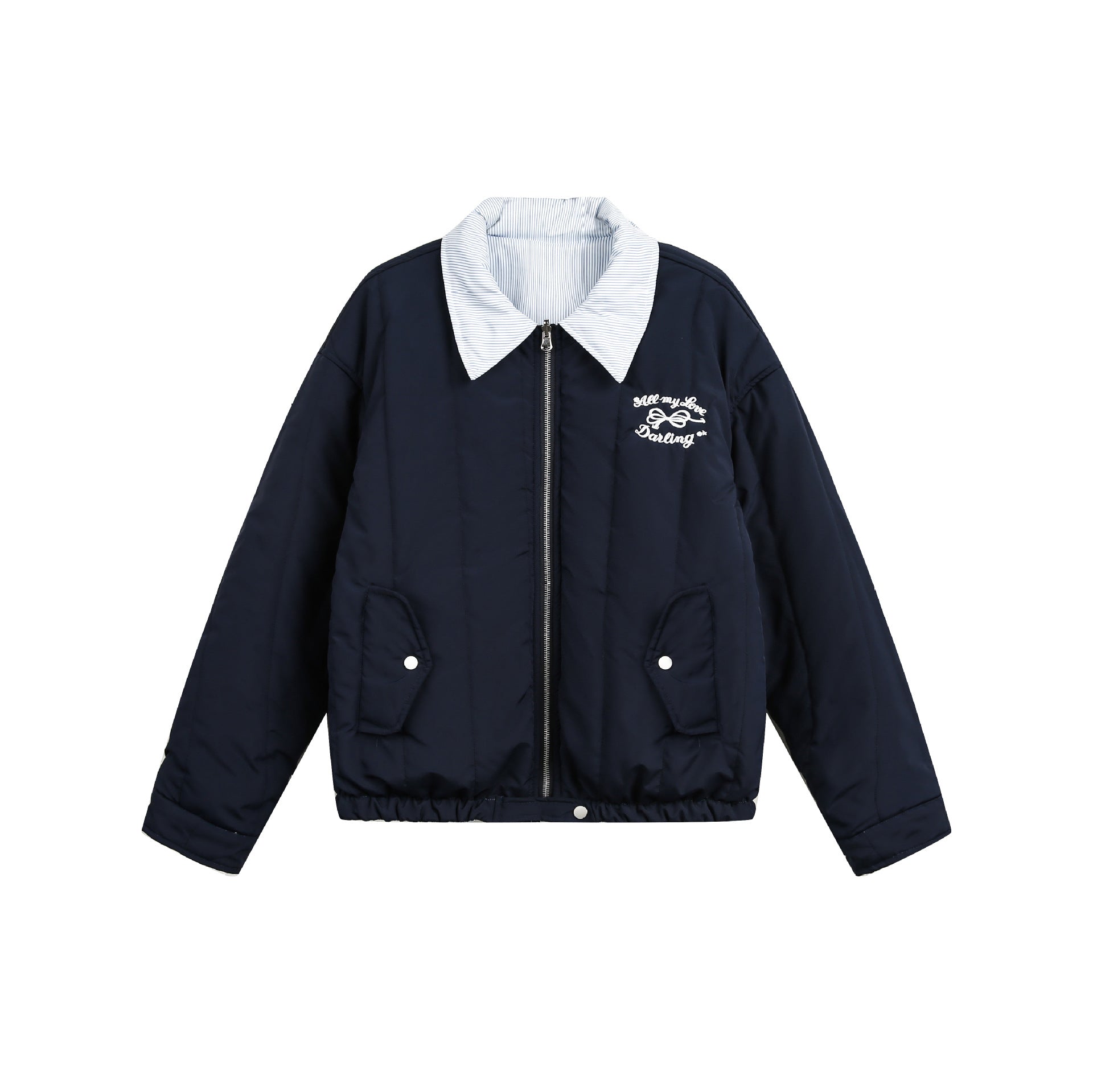 Zwoyren Double-Sided Embroidered Cotton Jacket