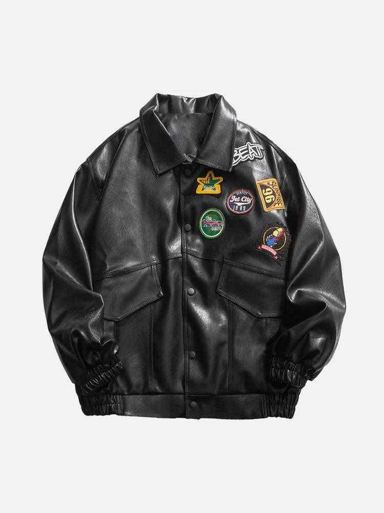 Zwoyren Retro Street Biker Jacket