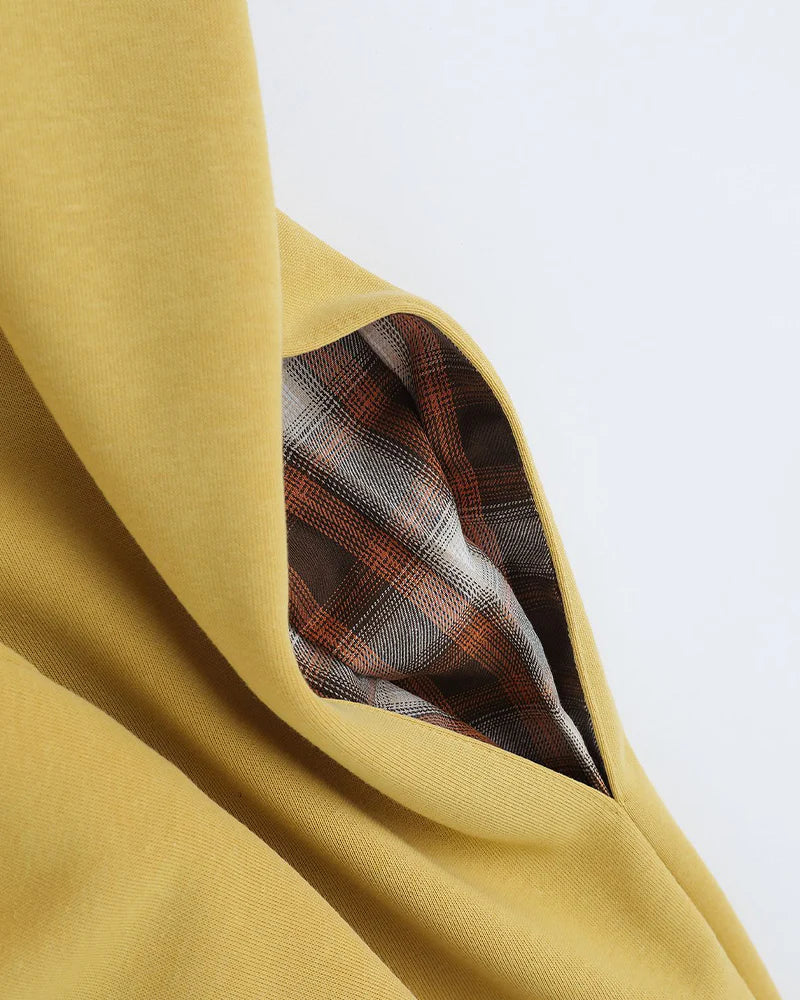 Zwoyren Varsity Layered Sweatshirt