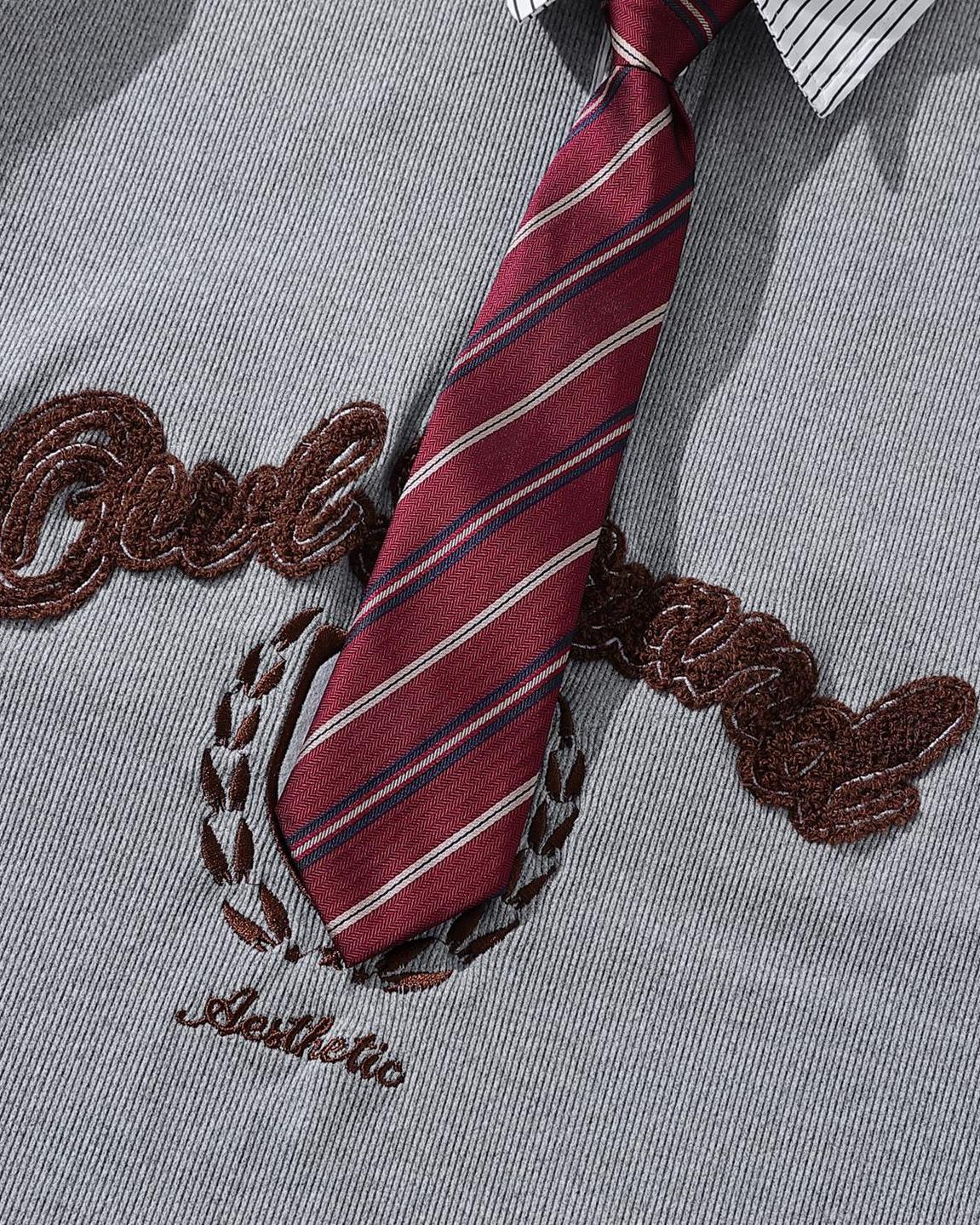 Zwoyren Preppy Tie T-shirt