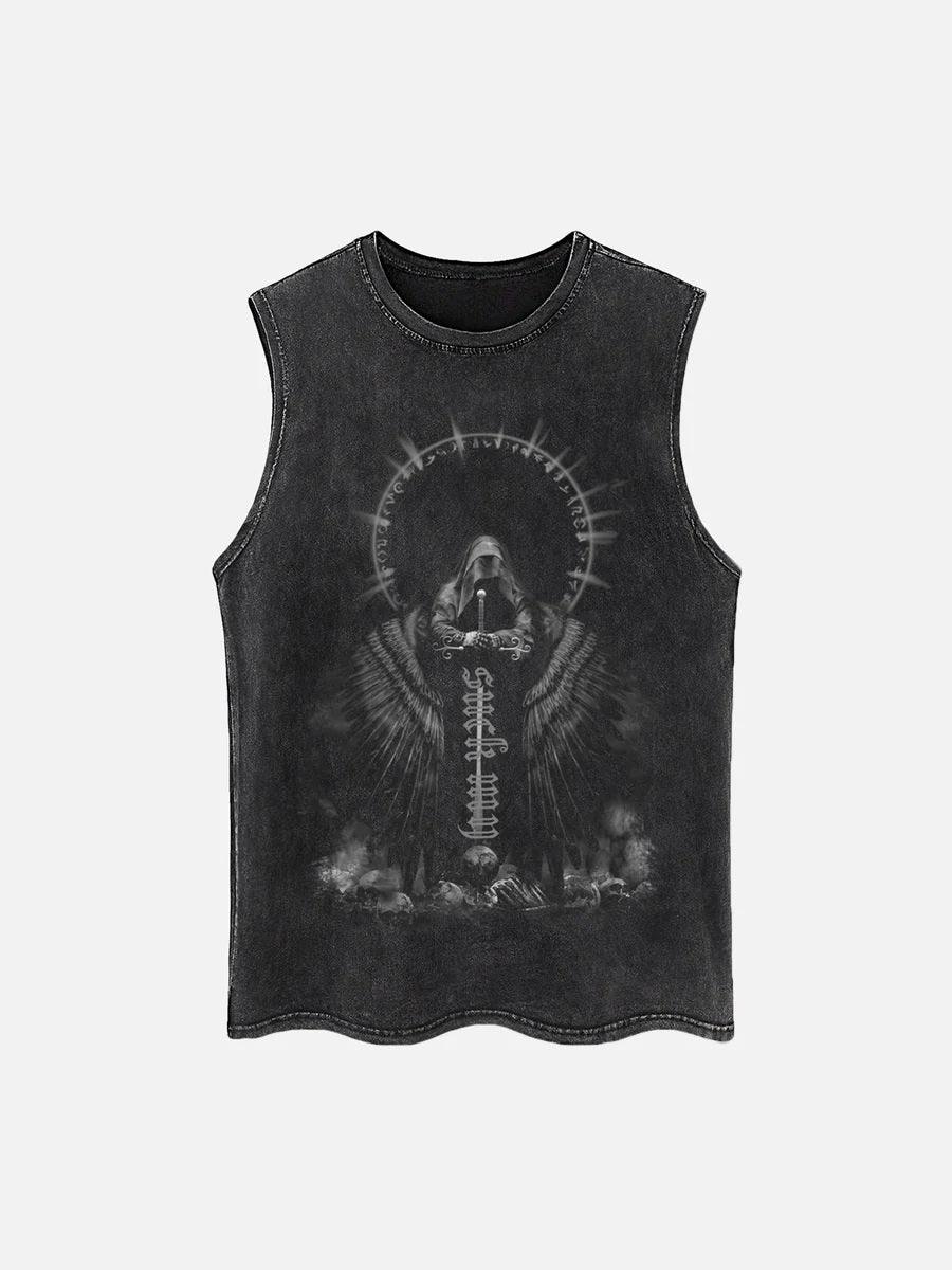 Distressed Holy Sword Judgment Vest