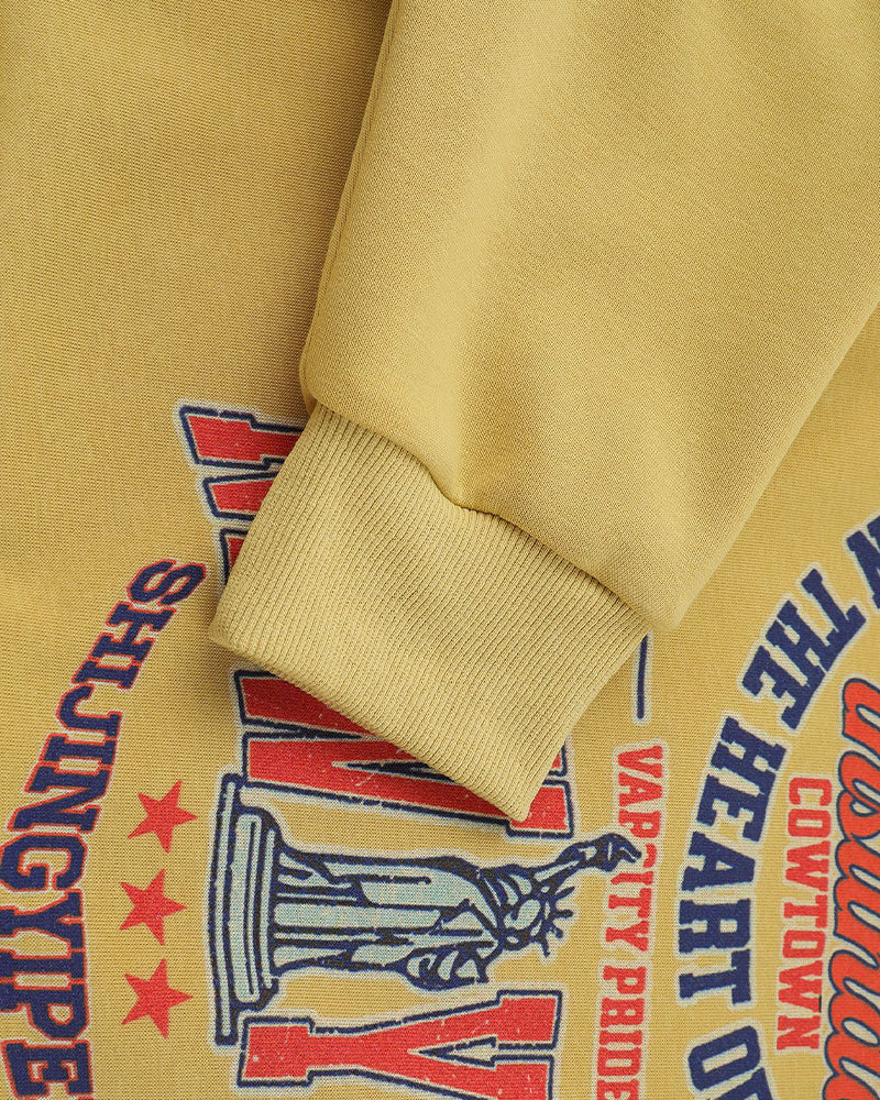 Zwoyren Varsity Layered Sweatshirt