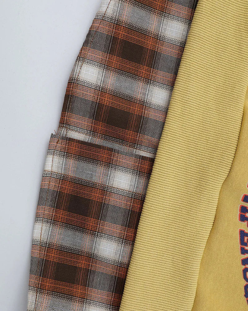Zwoyren Varsity Layered Sweatshirt