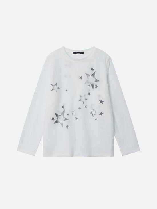 Zwoyren Star Pattern Sweater