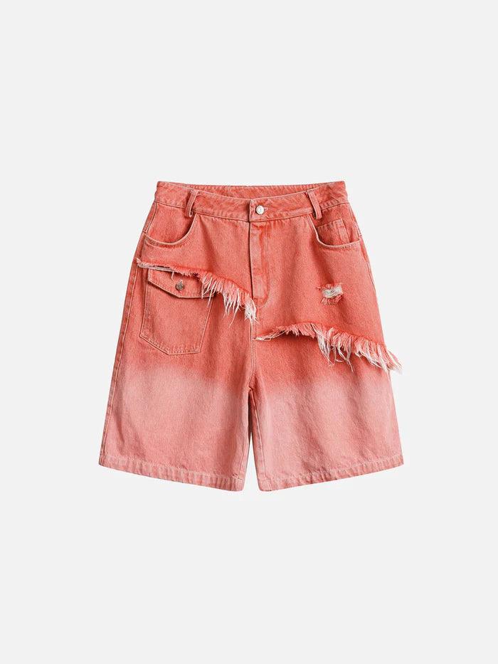 Fringe Gradient Shorts