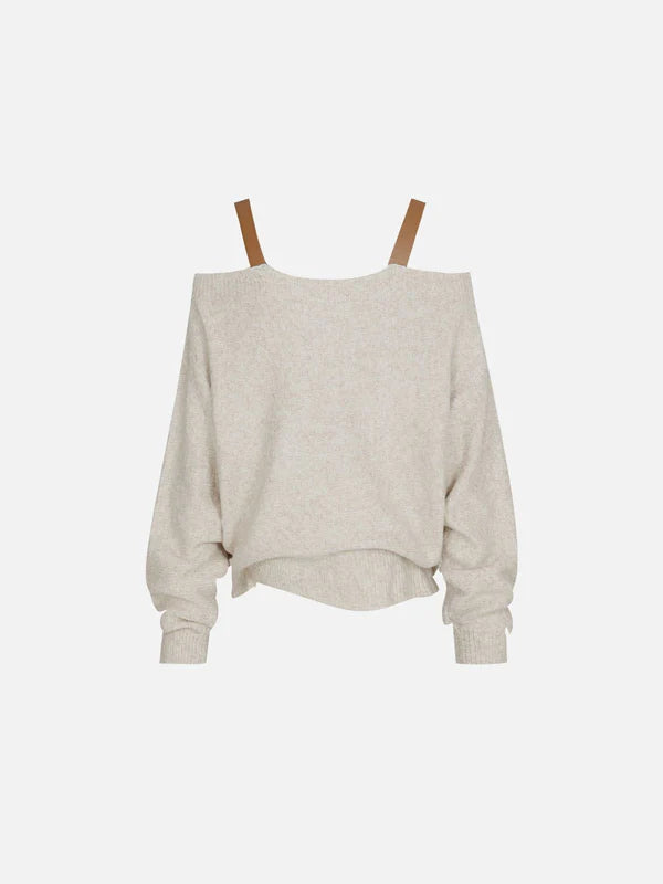 Zwoyren Belt Wool Sweater