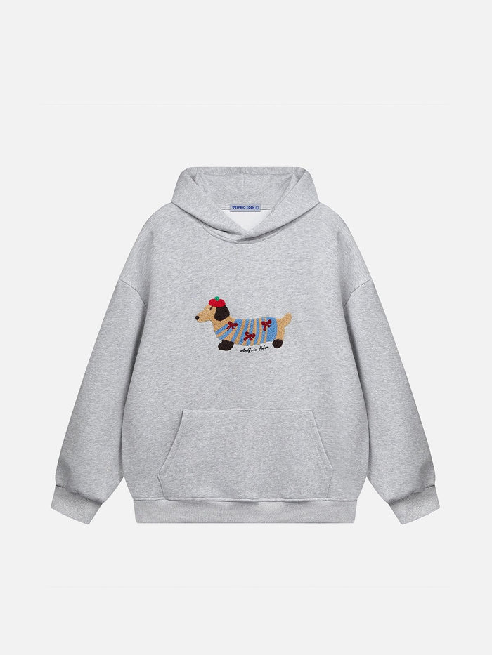 Zwoyren Cartoon Dog Hoodie