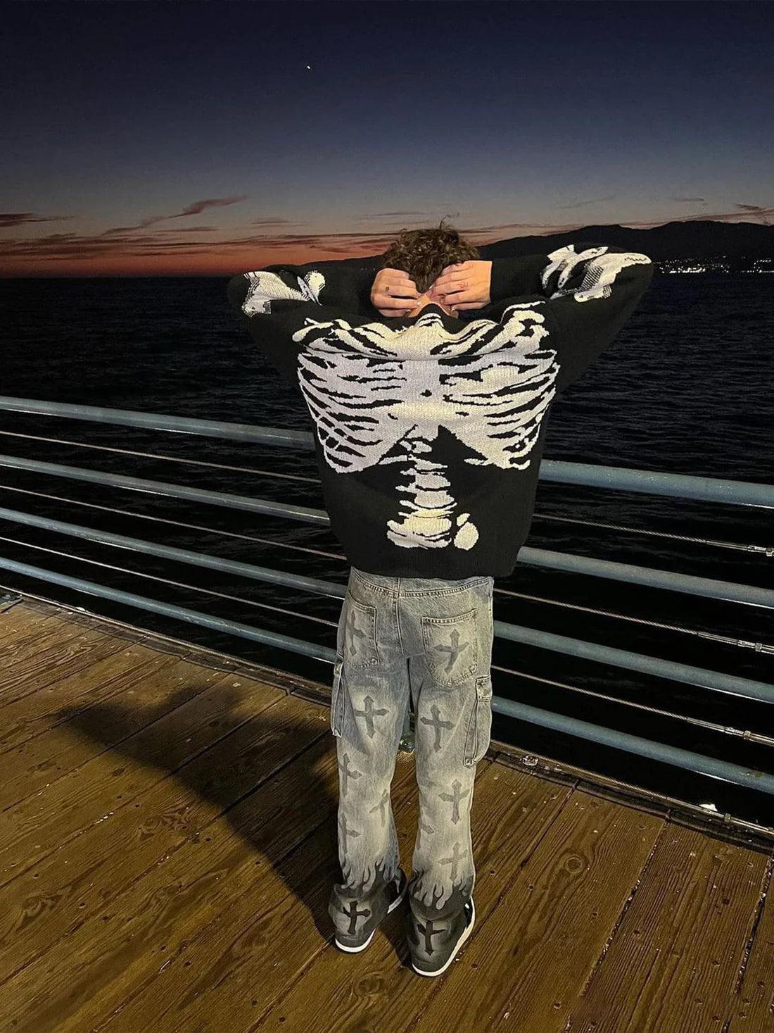 Zwoyren Skeleton Sweater