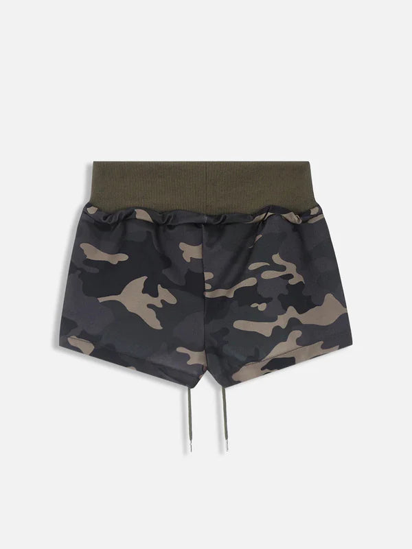 Zwoyren Camouflage Mini Shorts