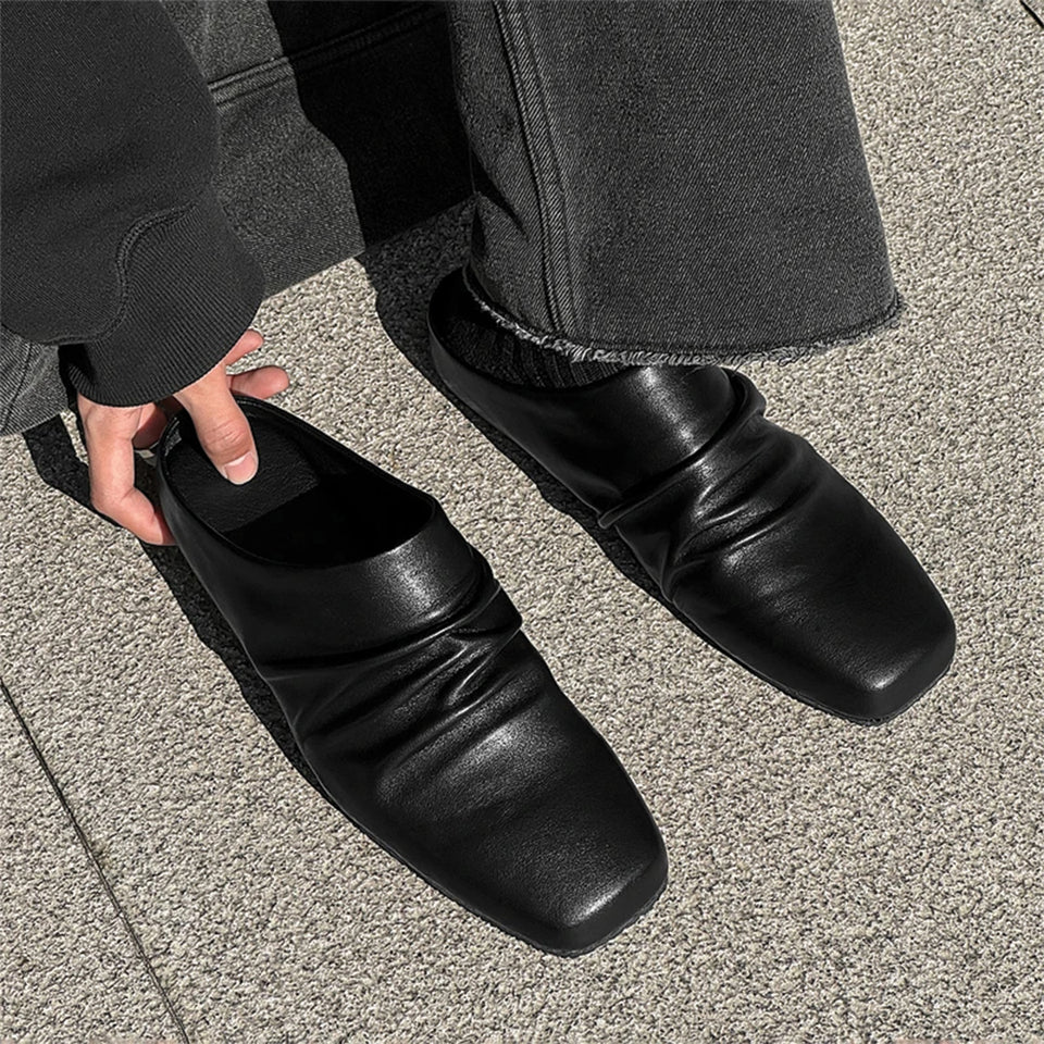 Zwoyren Draped Leather Loafer
