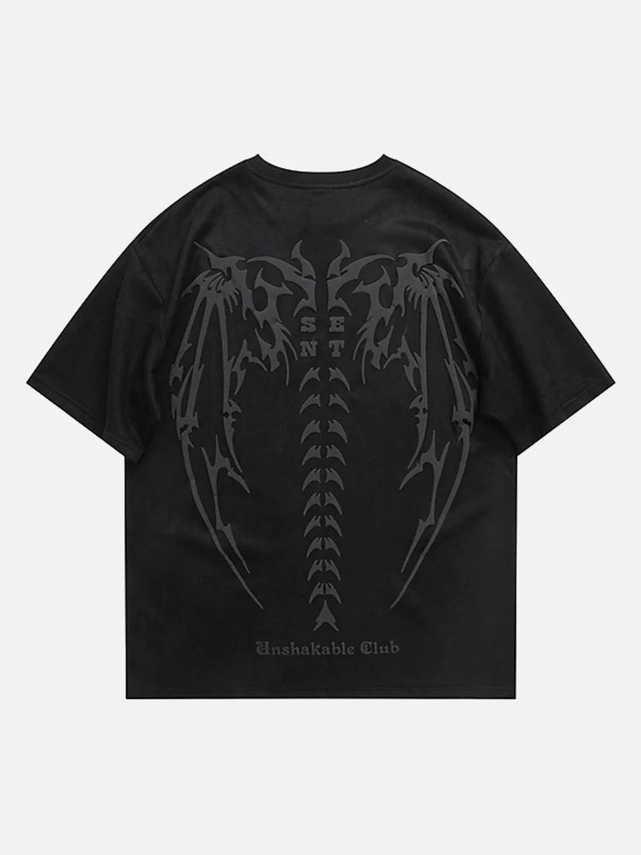 Design Sense Versatile Letter T-shirt 