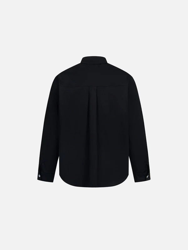 Zwoyren Graffiti Necktie Long Sleeve Shirt