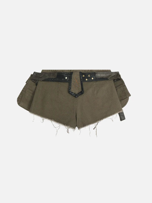 Zwoyren Tassel Mini Shorts