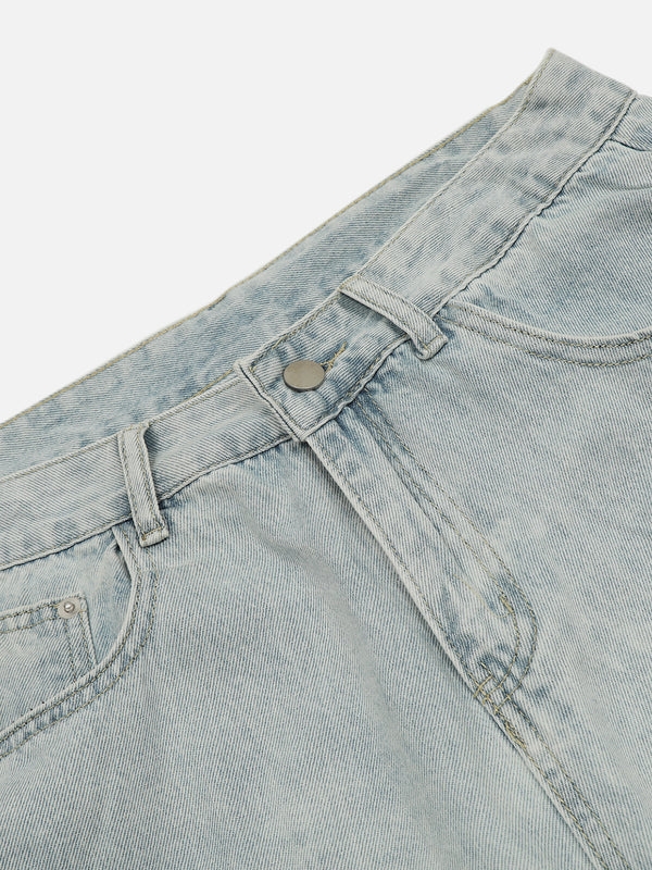 Zwoyren Multi Pocket Longline Jorts