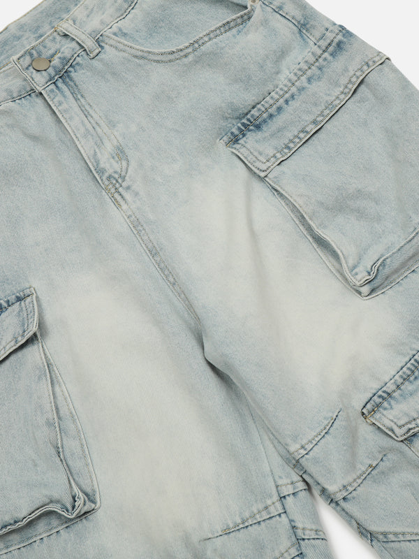 Zwoyren Multi Pocket Longline Jorts
