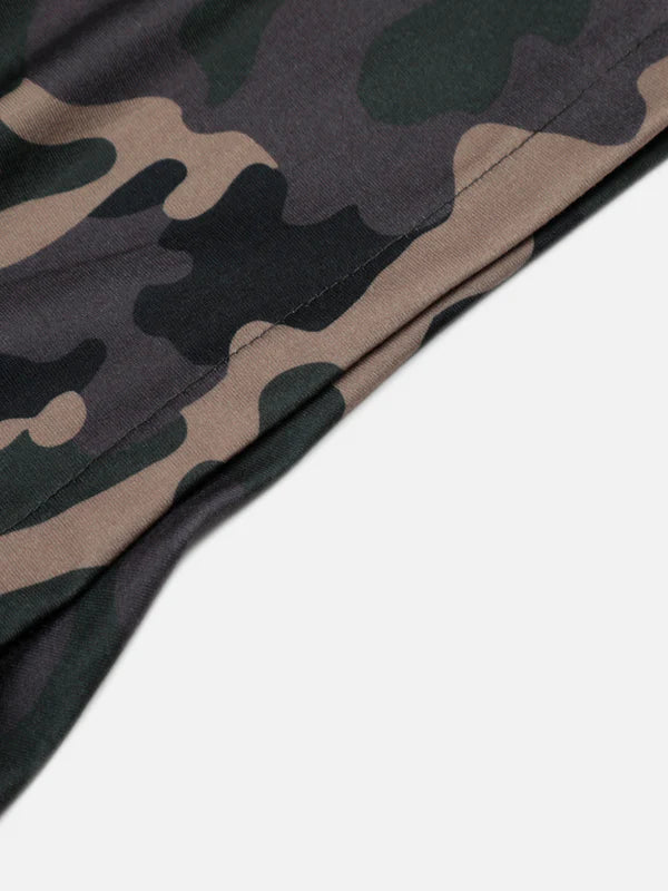 Zwoyren Camouflage Mini Shorts