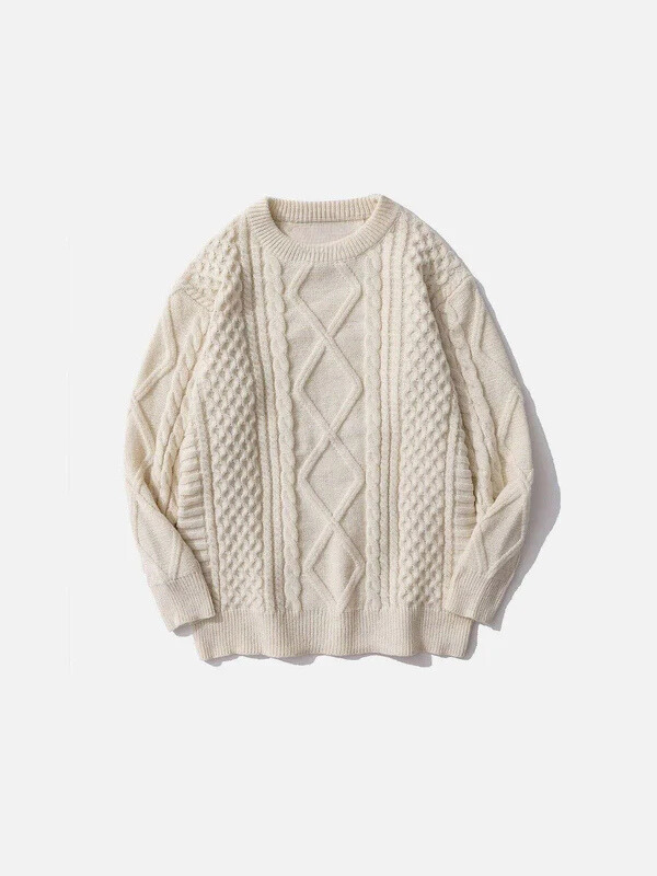 Zwoyren Retro 90s Knit Sweater