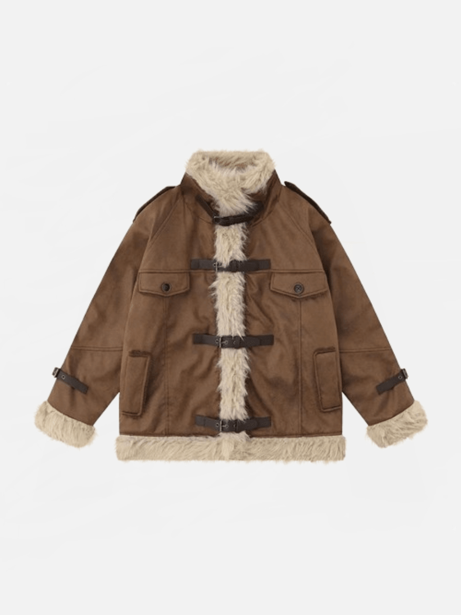 Zwoyren Cotton Furry Jacket