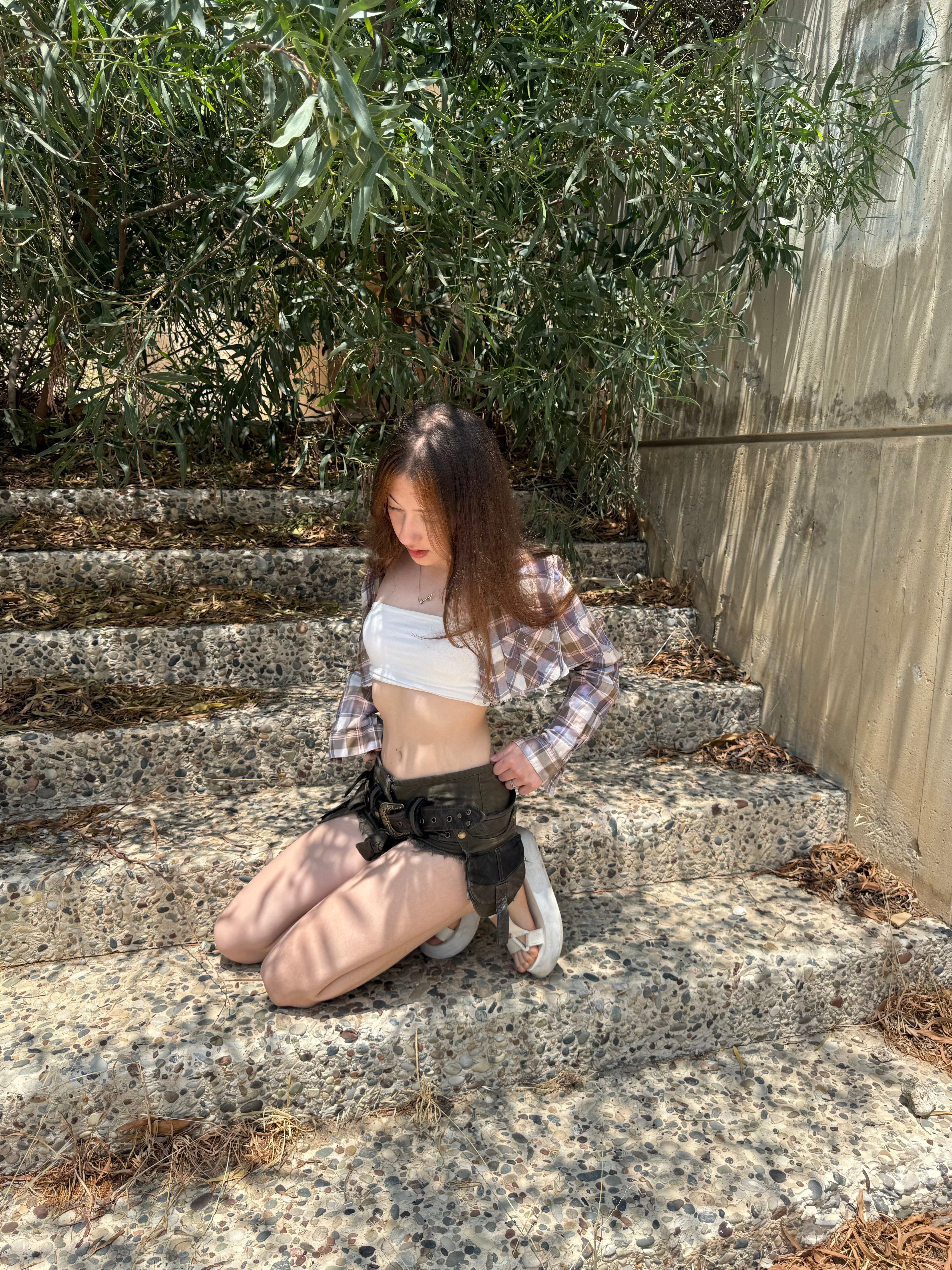 Zwoyren Tassel Mini Shorts