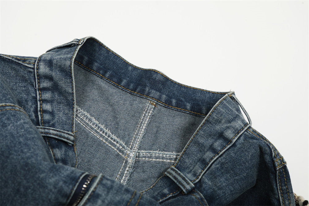 Zwoyren Rope Baggy Barrel Jeans