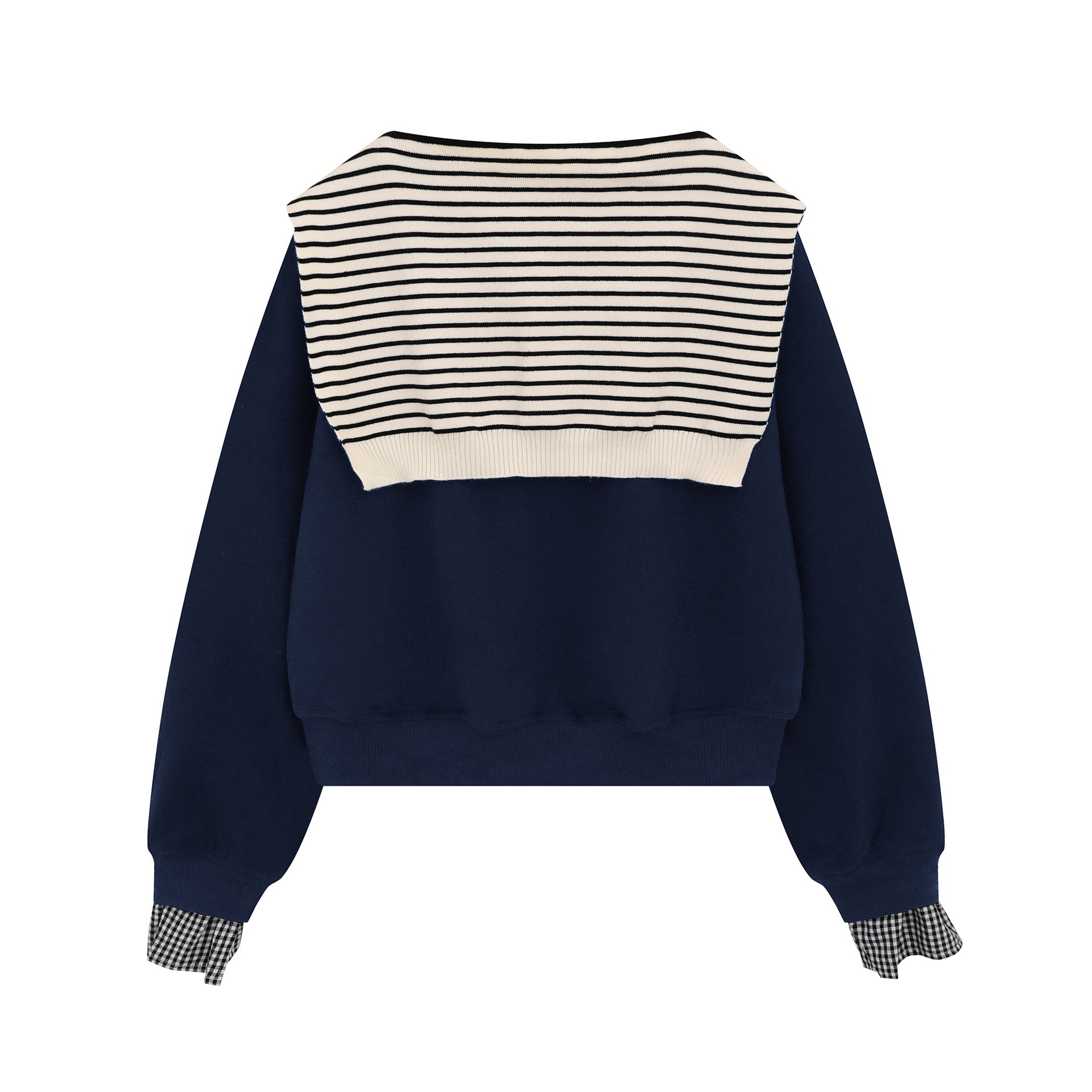 Zwoyren Sweet Girl Simple Loose Pullover Sweater