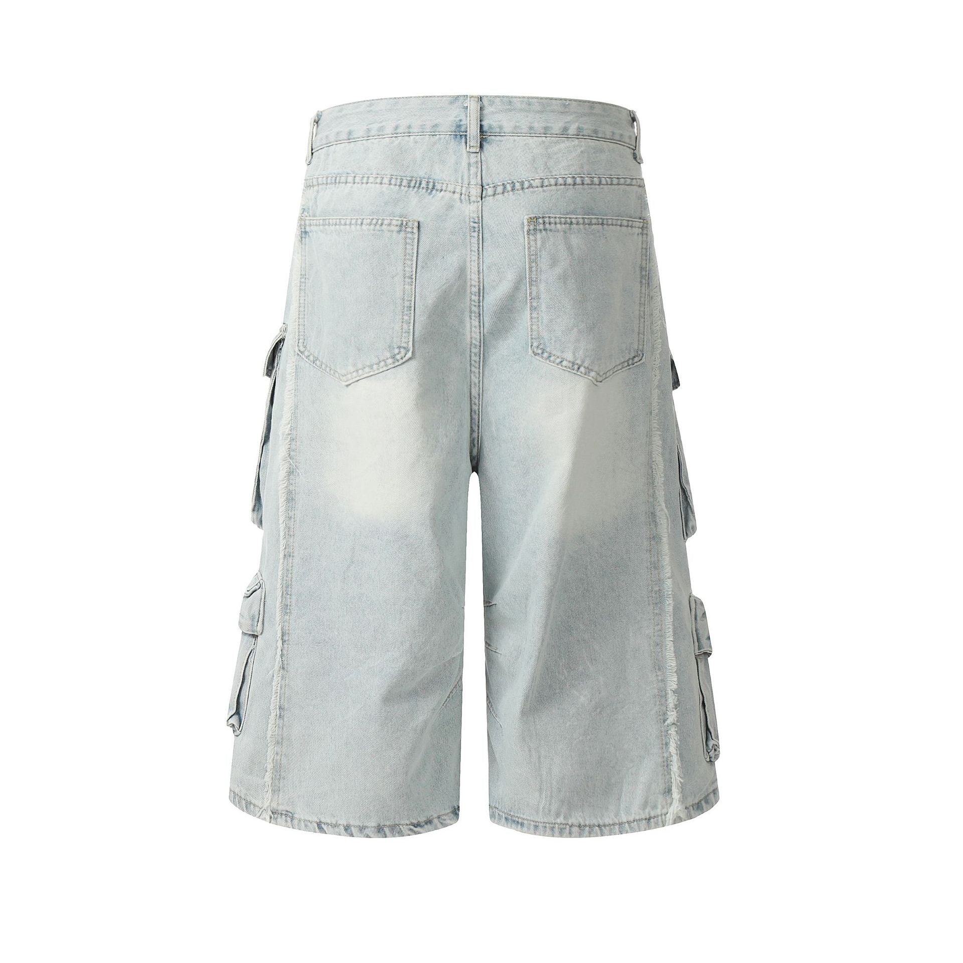 Zwoyren Multi Pocket Longline Jorts