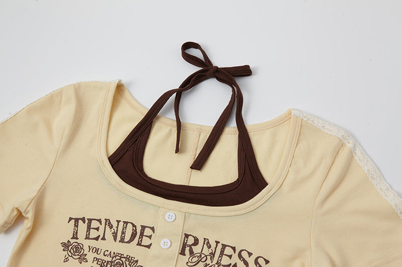 Zwoyren Soft Layers Statement Tee
