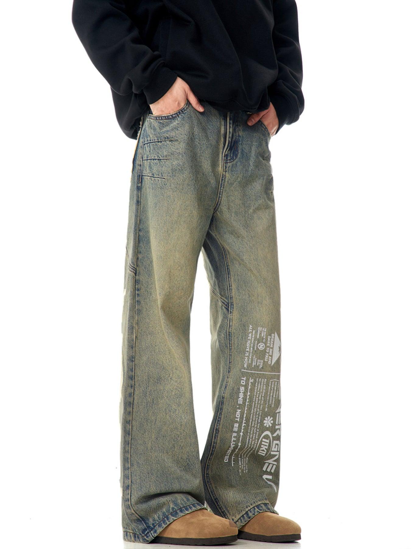 Zwoyren Fringe Pocket Jeans