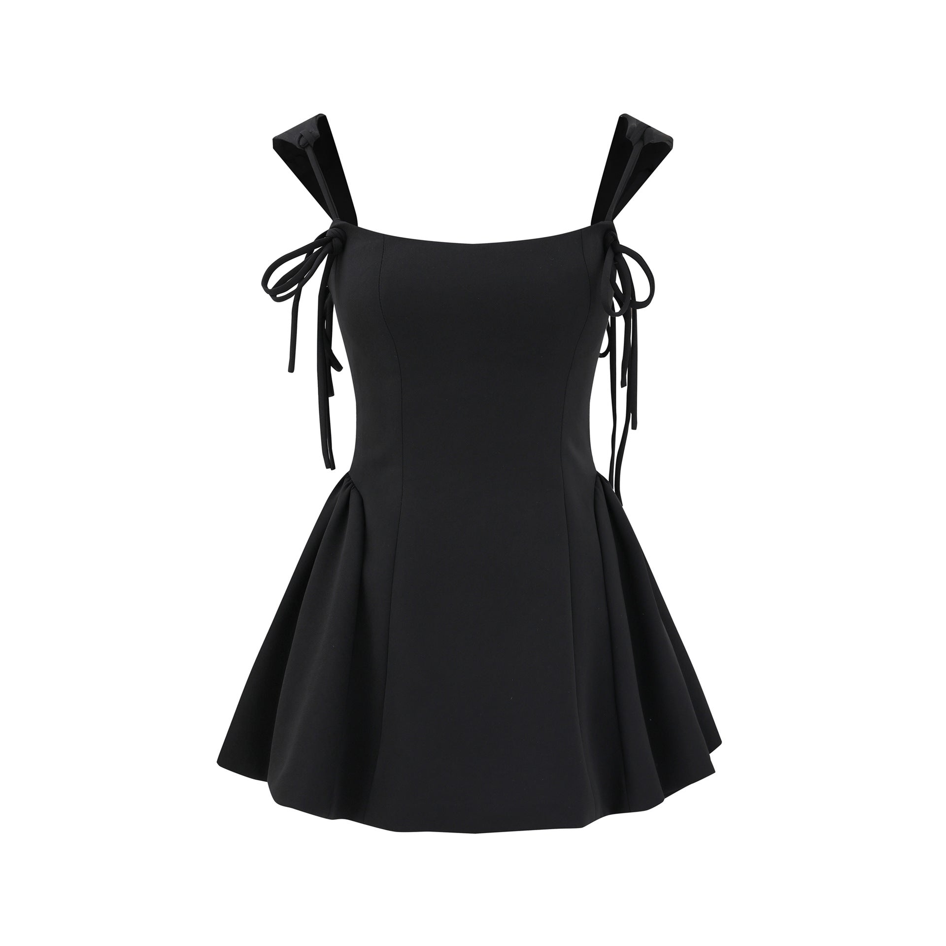 Zwoyren Midnight Ribbons Mini Dress