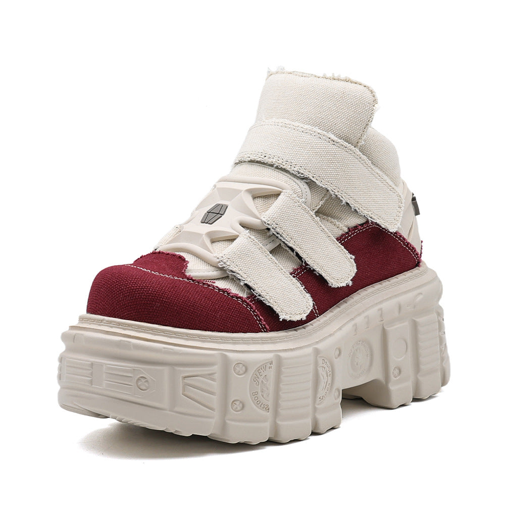 Zwoyren Retro-Future Platform Boots