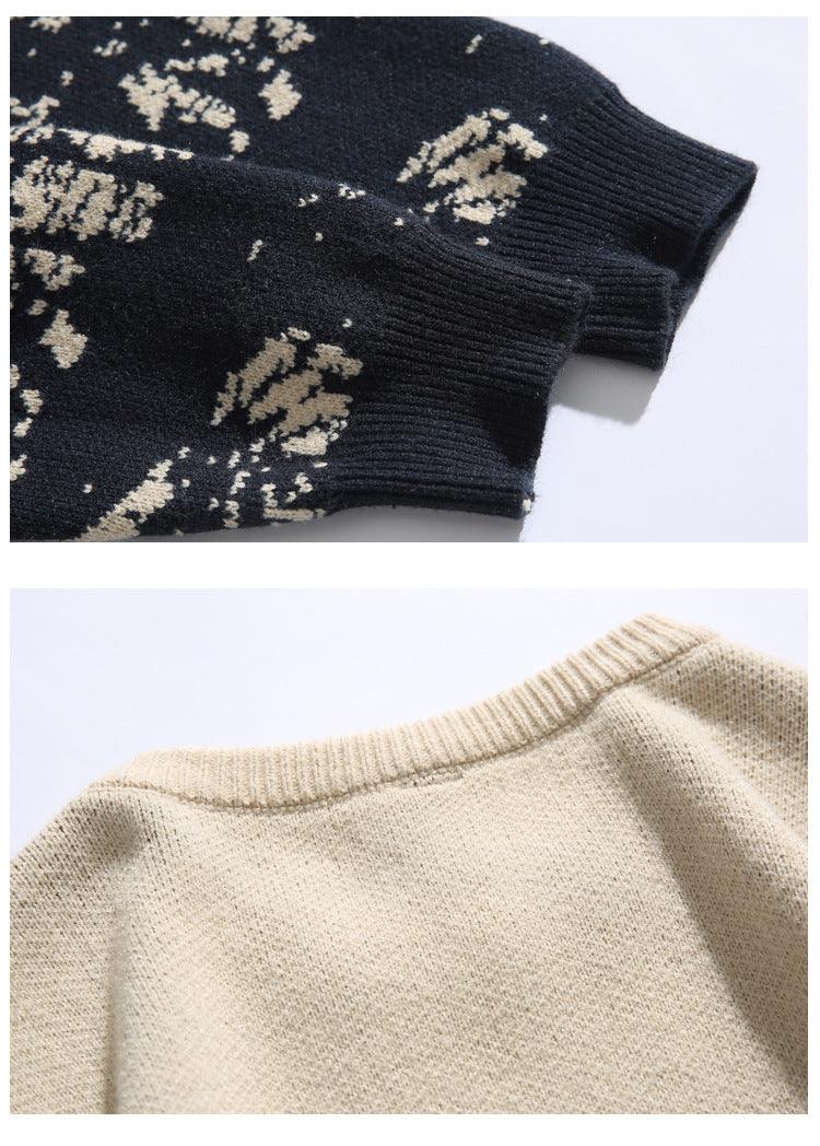 Snow Mountain Jacquard Sweater