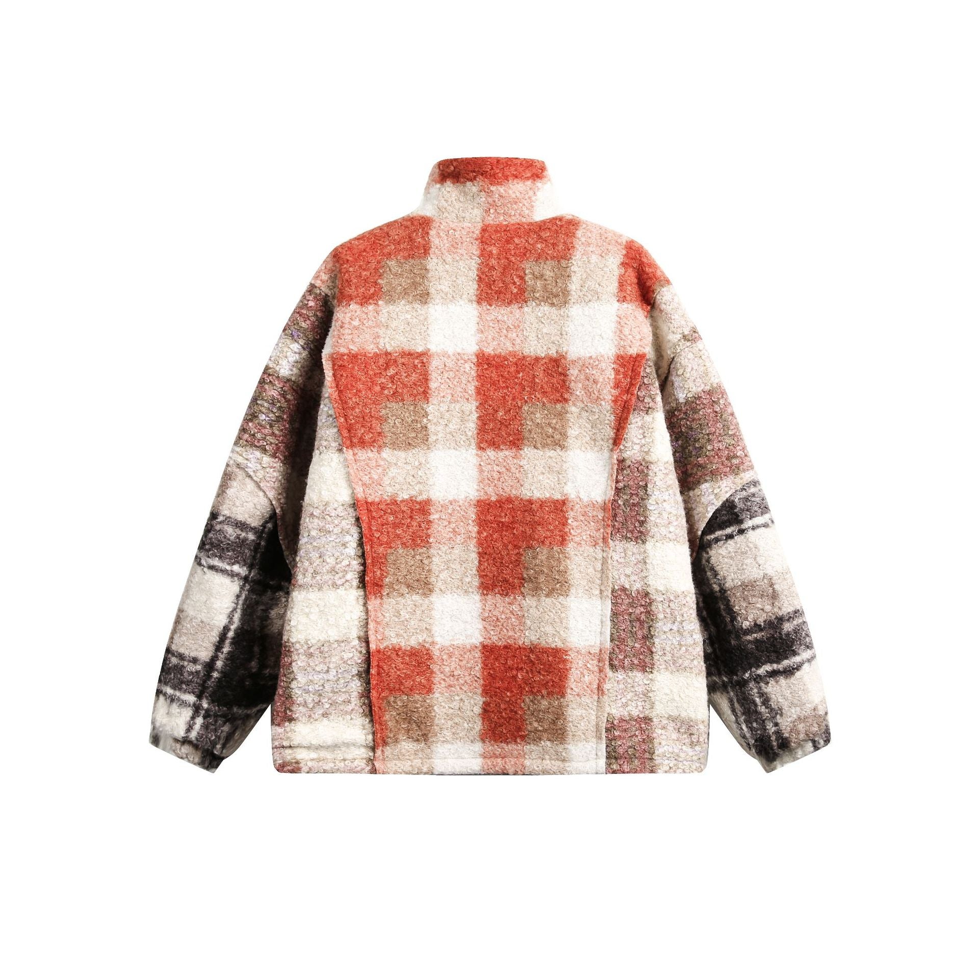 Zwoyren Plaid Double-Sided Jacket