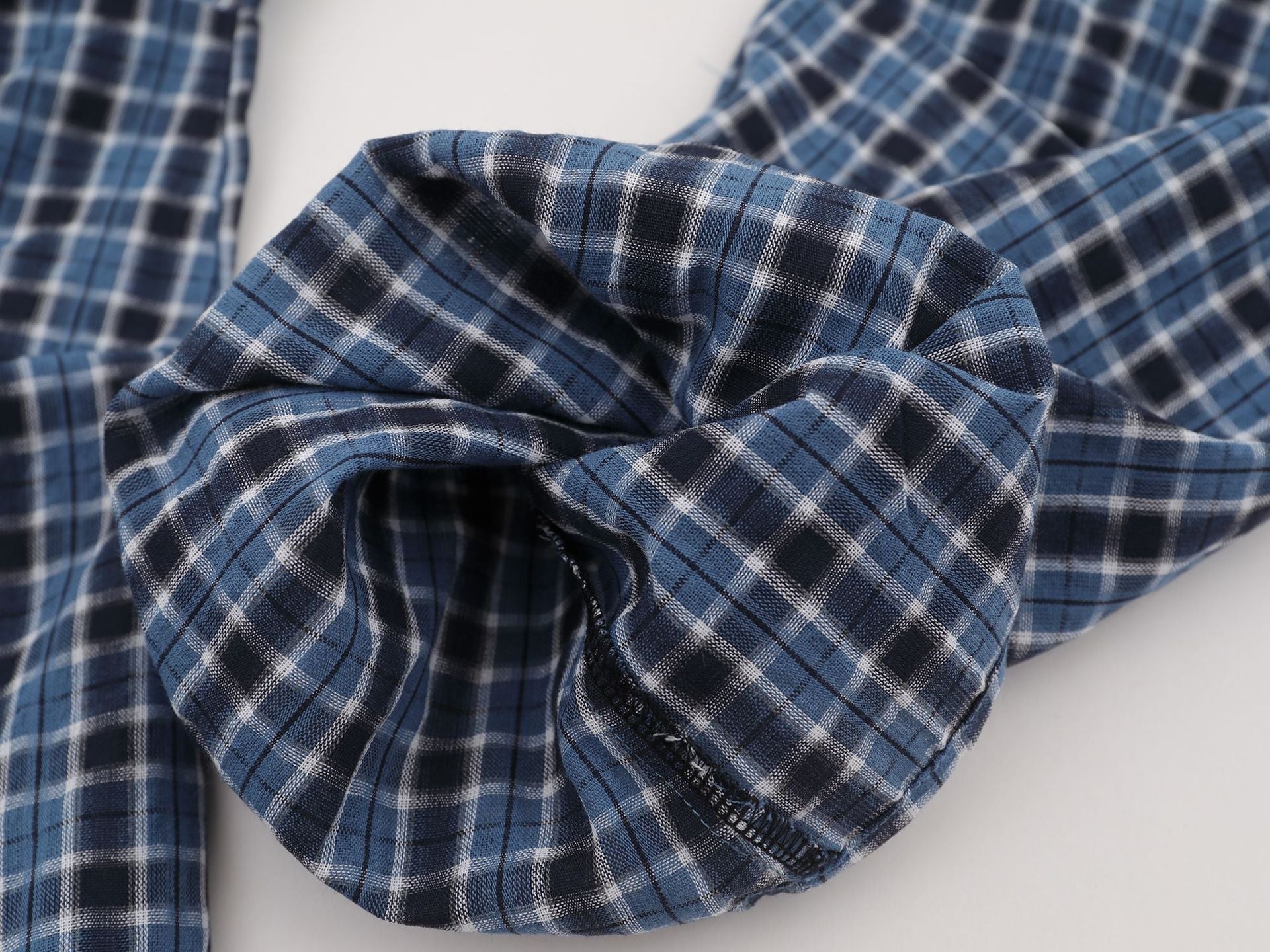 Zwoyren Plaid Sleeve Corset Top