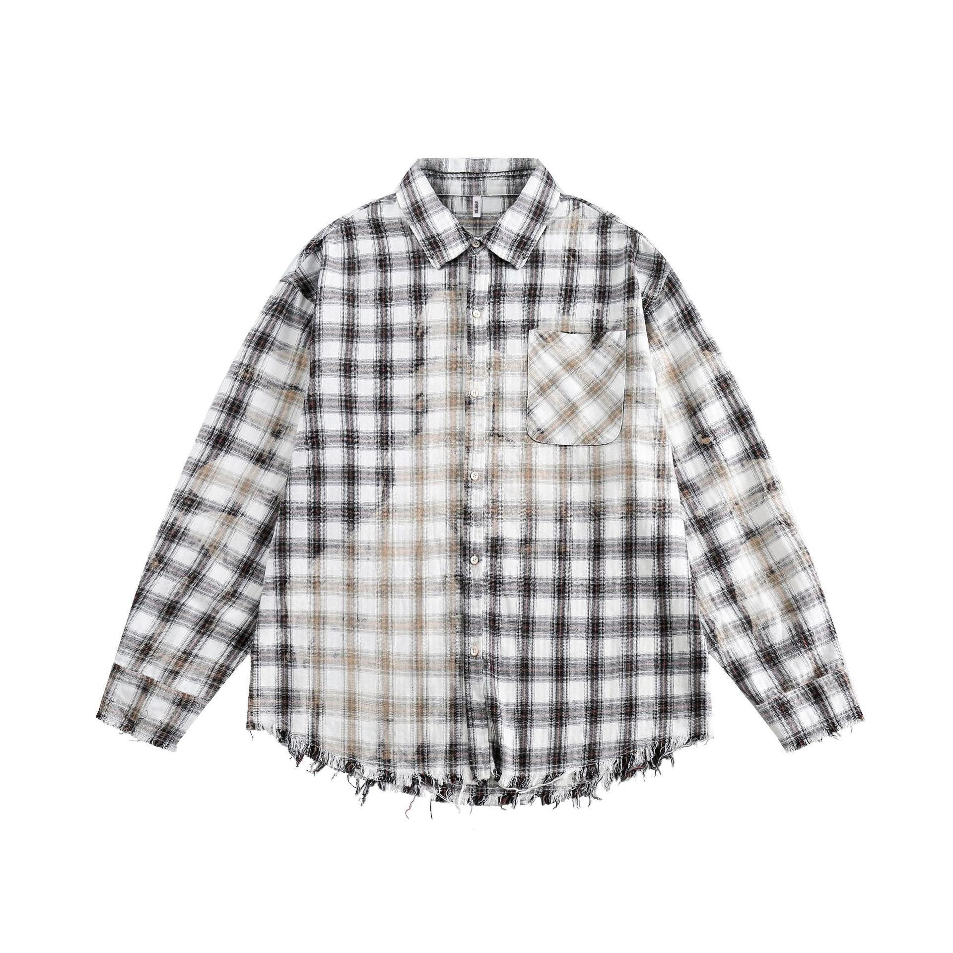 American Retro Washed Plaid Shirt