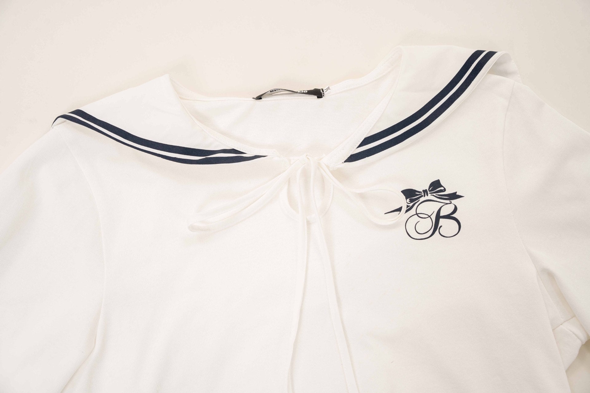 Zwoyren Tie-Front Sailor T-shirt
