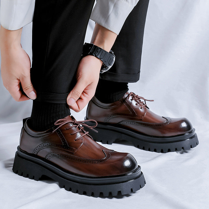 Modern Brogue Platform Ayakkabı