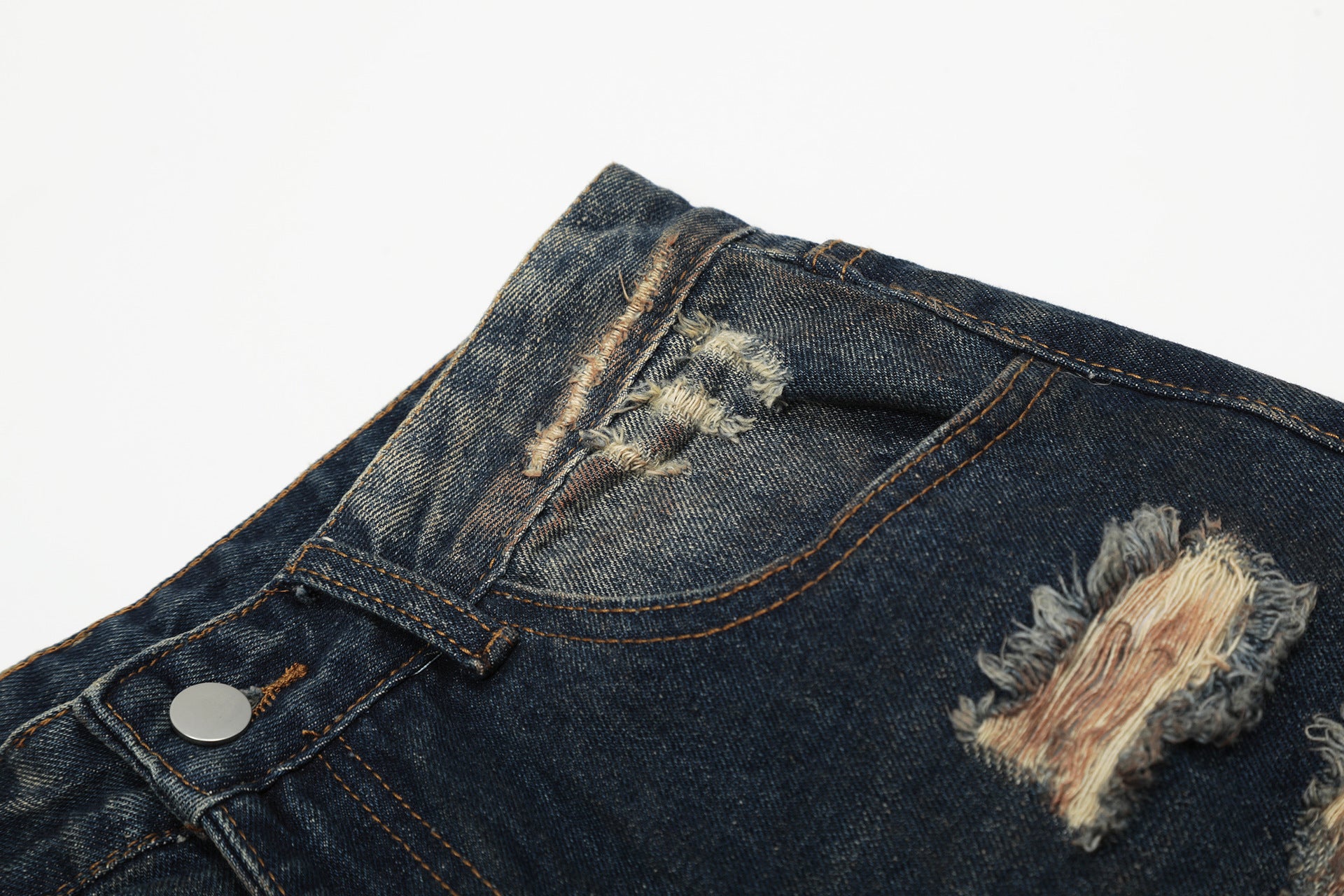 Zwoyren Distressed Baggy Jeans