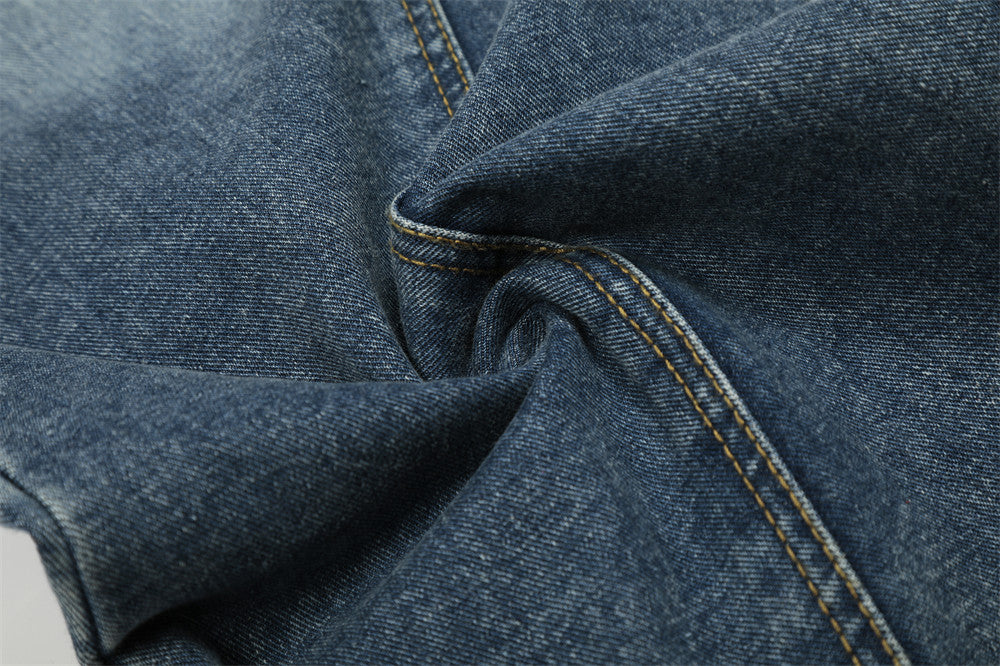 Zwoyren Rope Baggy Barrel Jeans