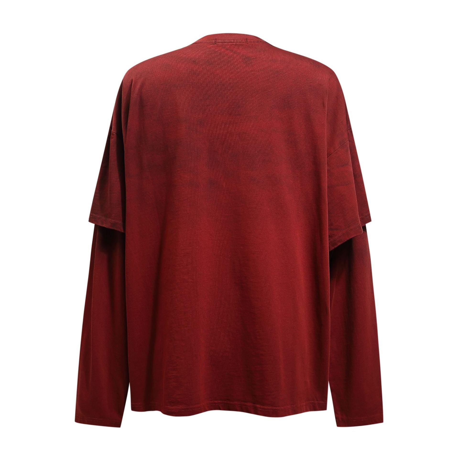 American Street Trend Loose Long-Sleeved T-shirt