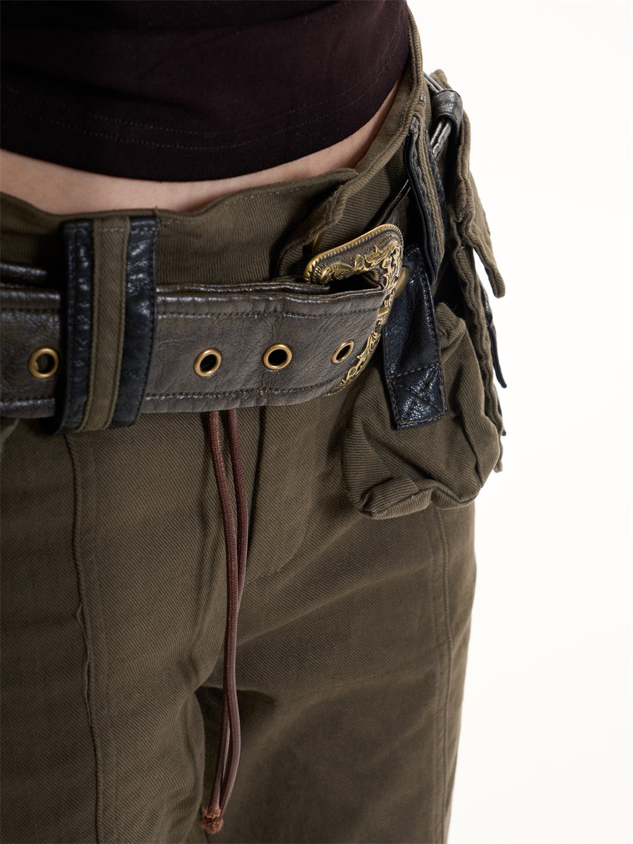 Zwoyren Rivet Flare Jeans