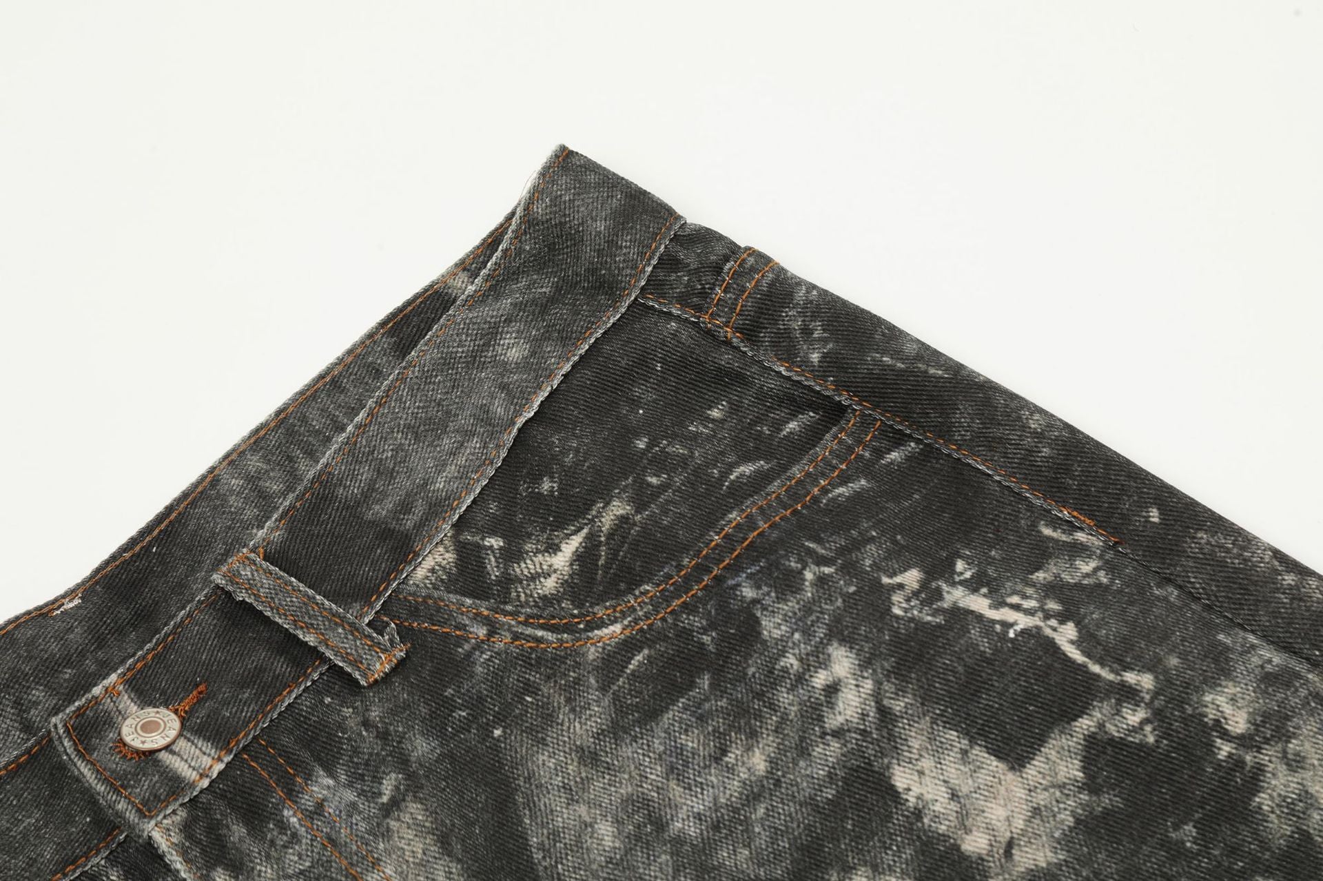 Zwoyren Heavy Washed Super Baggy Jeans