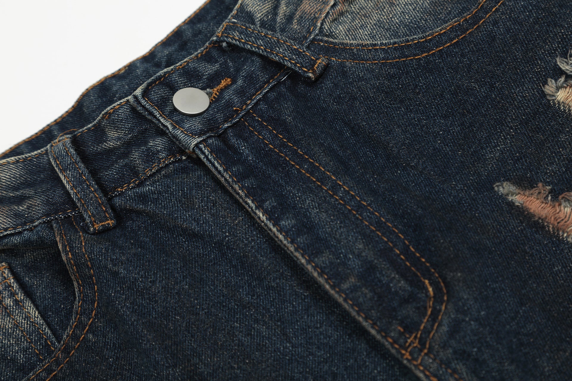 Zwoyren Distressed Baggy Jeans