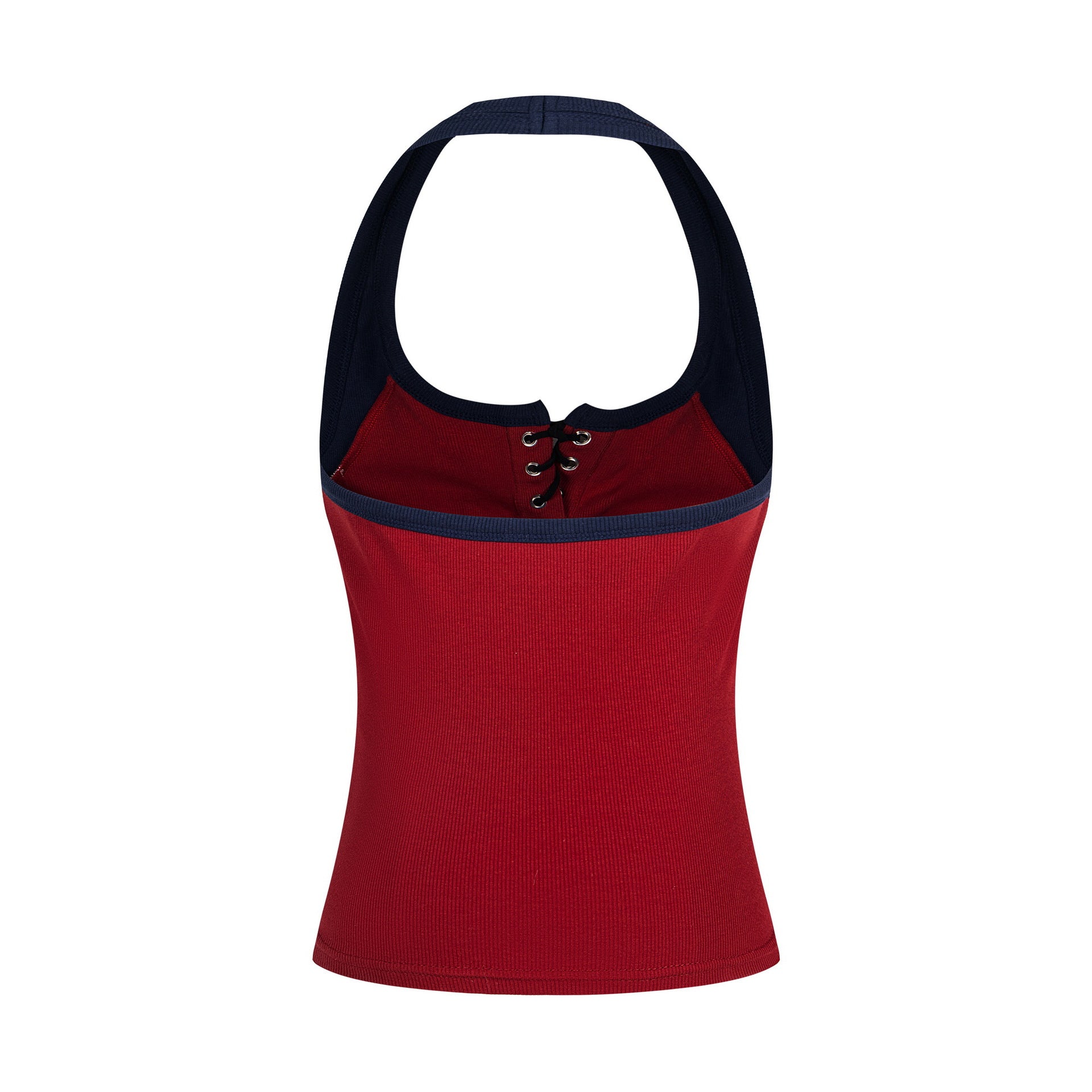 Zwoyren Sporty Lace-Up Tank Top