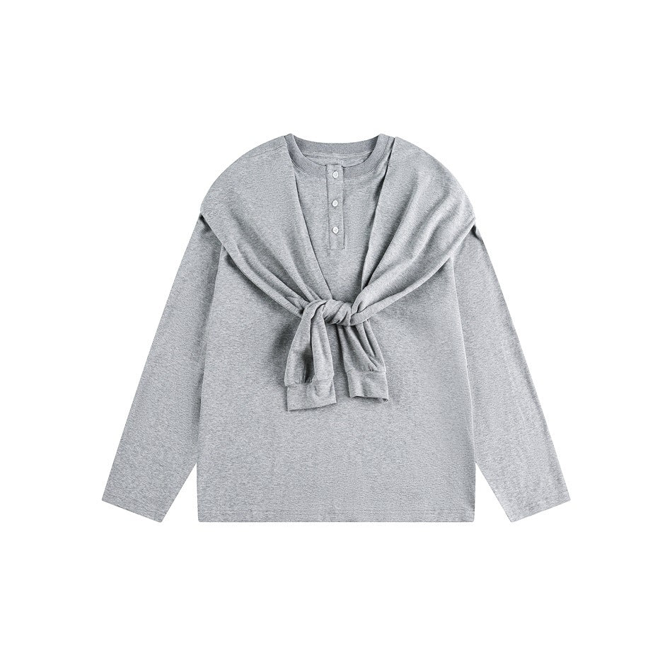 Zwoyren Shawl Hooded Sweatshirt