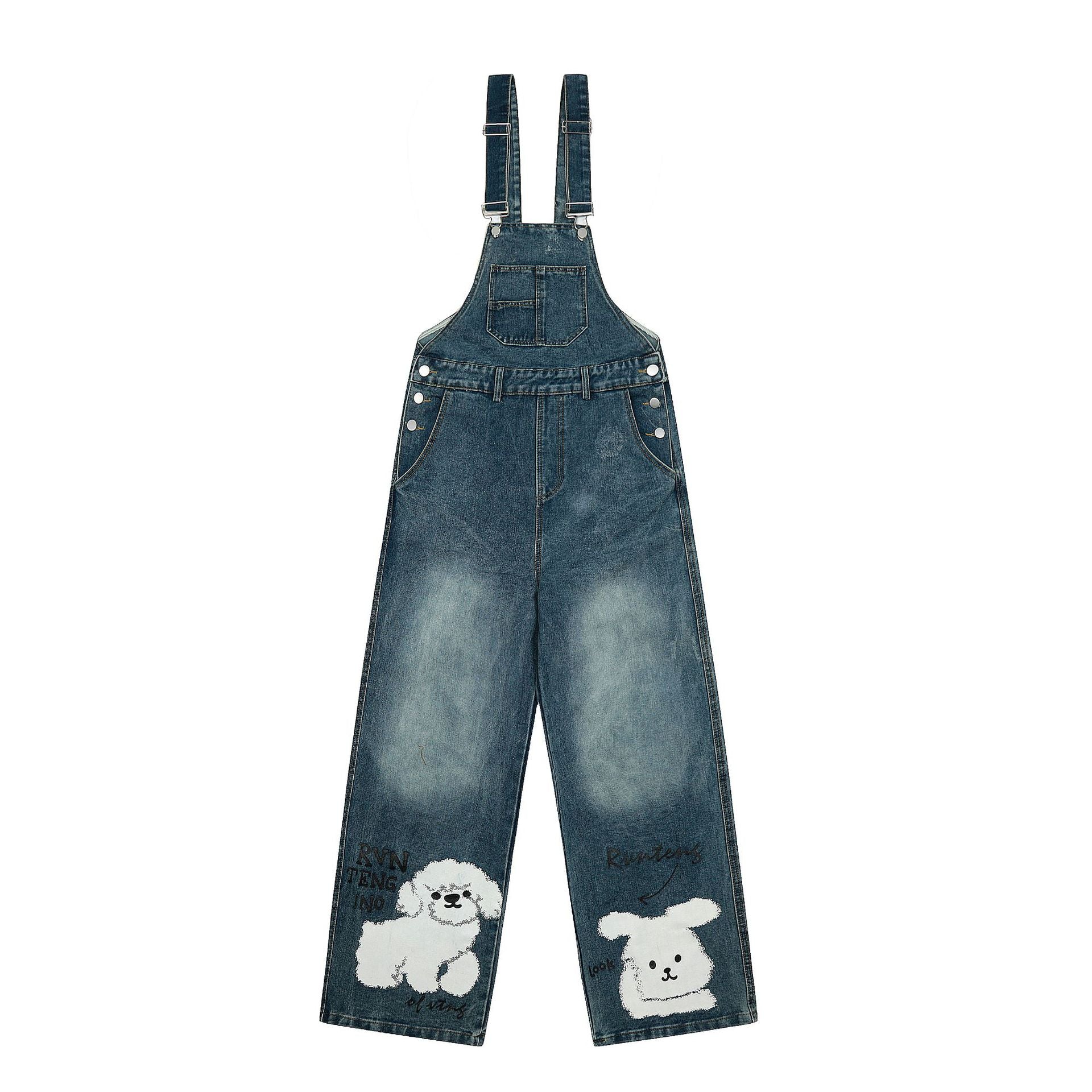 Zwoyren Poodle Pal Overalls