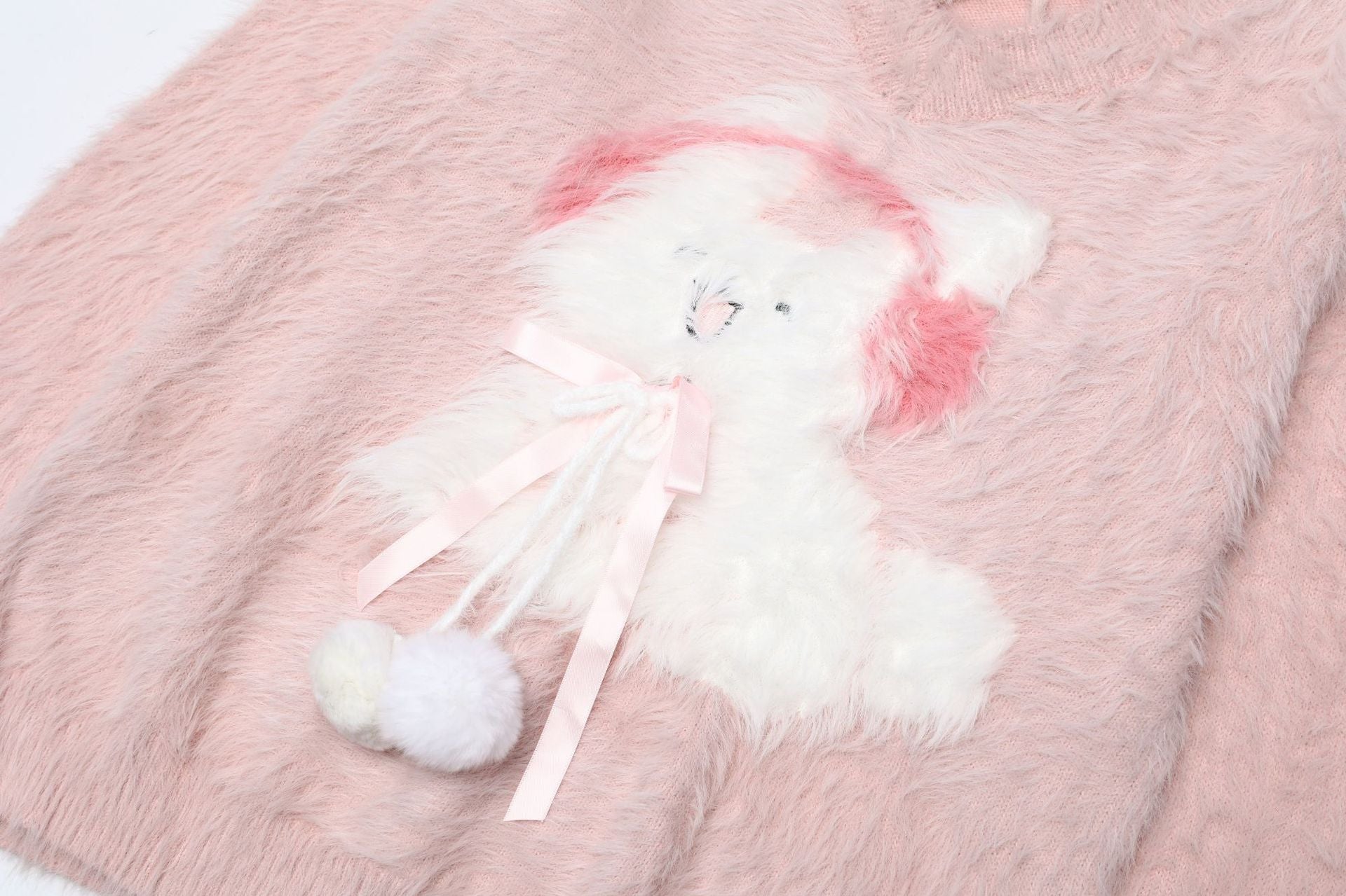 Zwoyren Cozy Bunny Fluff Sweater